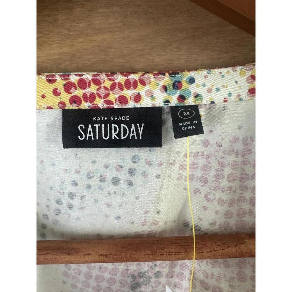 NWT Kate Spade Saturday Photo Floral Open Back A-line Mini Dress Women’s Medium - Picture 4 of 15